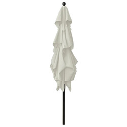 Avis Maison Chic Parasol Jardin | Parasol à 3 niveaux avec mat en aluminium Sable 2,5x2,5 m - GKD12364