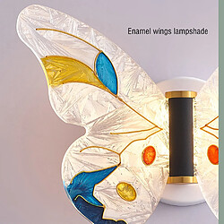 Universal Lampe murale de chevet 8W Chambre pour enfants LED papillon lampe murale (lumière trois couleurs) pas cher