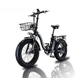 Vélo Électrique KETELES KF9 : Puissance 1000W, Batterie 864Wh Autonomie 60KM La batterie 48V 18AH permet 120 kilomètres par charge en mode PAS.