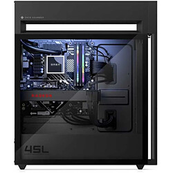 Ordinateur de bureau OMEN by HP GT22-2002no - INTEL i9-14900K, 64 Go (4 x 16 Go) DDR5 5200, SSD 2 To, GeForce RTX 4090 24 Go, sans clavier/souris, porte vitrée Shadow Black, Win 11 Home, 1 an