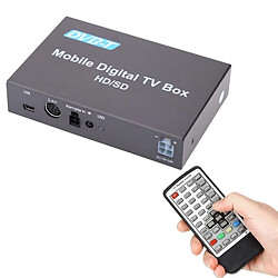 Wewoo Solutions DVB-T & ISDB-T DVB-T238 HD / SD voiture DVB-T numérique récepteur TV Box avec télécommande