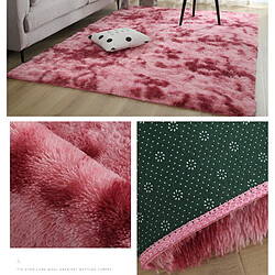 Avis LUUCOZK Tapis à poils longs doux et moelleux pour chambre à coucher et salon - Gris clair-200 x 300 cm