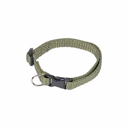 Paris Prix Collier Réglable pour Chien Essentiel 35cm Kaki