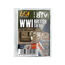 Ak Interactive Peintures Wwi British Colors