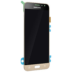 Ecran LCD Galaxy J3 Vitre Tactile Bloc écran original Samsung Or 