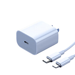 General Chargeur Apple - Adaptateur secteur USB-C à charge rapide 20 W pour iPhone/iPad, design compact, sûr et fiable, parfait pour les voyages et la maison Vous recherchez un chargeur de haute qualité pour votre(6 pieds) 