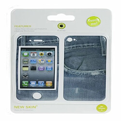 Avis iCandy Vintage Jeans Film de protection écran pour iPhone 4