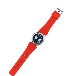 Wewoo Bracelet rouge pour le en silicone de montre intelligente de Samsung Gear S3 Classic, longueur: environ 22.4cm