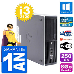 PC HP Compaq Pro 6300 SFF Intel i3-2120 RAM 8Go Disque Dur 250Go Windows 10 Wifi · Occasion 