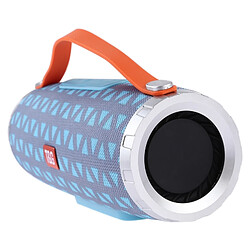 Wewoo Enceinte Bluetooth Haut-parleur stéréo V4.2 sans fil portable T & G TG109 avec poignéemicro intégréprise en charge des appels mains librescarte TFAUX IN et FM bleu clair