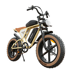 Autrement JANSNO X70 Vélo électrique 20"x4.0 pour Adultes, Moteur 750 W, double batterie amovible 48V 34Ah, autonomie extra longue 135km, transmission 7 vitesses,vélo de montagne