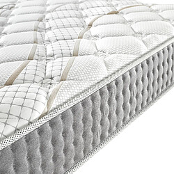 Sensoreve Matelas Essem 140x190cm RESSORTS ENSACHÉS individuellement - Épaisseur 25cm- Indépendance de couchage pas cher