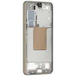 Samsung Châssis Central pour Samsung Galaxy S24 Original Service Pack Beige