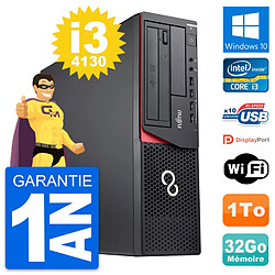 PC Fujitsu Esprimo E920 DT Intel i3-4130 RAM 32Go Disque 1To Windows 10 Wifi · Occasion 