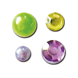 Avis TOGA 120 perles adhésives violet-vert