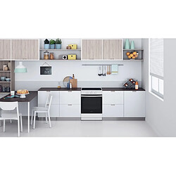 Indesit Cuisiniere induction IS67IQ5PCW pas cher