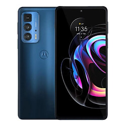 Motorola Moto Edge 20 Pro Téléphone Intelligent 6.7" FHD+ Snapdragon 870 12Go 256Go Android 10.0 Bleu