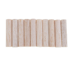 10pieces balsa bois rond bâtons 11mm diamètre pour l'alimentation du bois 50mm pas cher