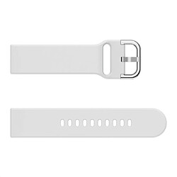 Acheter Wewoo Bracelet pour montre connectée Smartwatch de poignet à boucle plaquée électrolysée Galaxy Watch Active Blanc