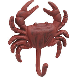 BATELA Patère en métal Crabe 12 x 5 x 13.5 cm.