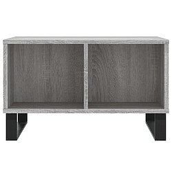 Avis vidaXL Table basse Sonoma gris 60x50x36,5 cm Bois d'ingénierie