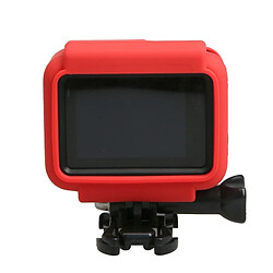 Avis Wewoo Coque rouge pour GoPro HERO5 Silicone Border Frame Mount boîtier de protection de de Shell