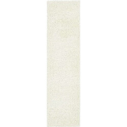 Hadorn Tapis shaggy 183x61 Blanc Luzern