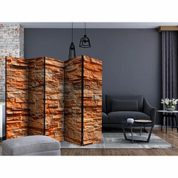 Paris Prix Paravent 5 Volets Orange Stone 172x225cm