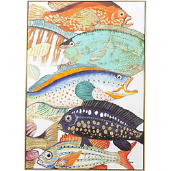 Karedesign Tableau Touched Fish Meeting Two 70x100cm Kare Design 