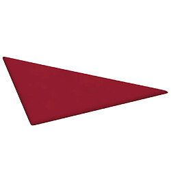 Acheter vidaXL Panneaux muraux 12 pcs Rouge bordeaux 30x30 cm Velours 0,54 m²