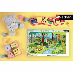 Ludendo Puzzle cadre 15 Pièces Nathan - Les animaux de la forêt