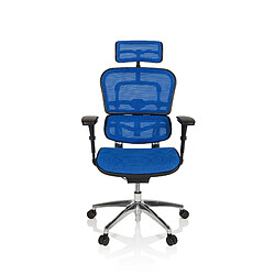 Siège de bureau / Fauteuil de direction ERGOHUMAN EDITION tissu maille bleu hjh OFFICE