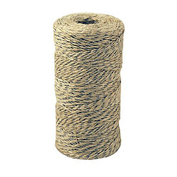 Chapuis FJU1 Ficelle Armée Agricole Jute/Fil Acier, Beige, 250 g/190 m/Ø 1 mm