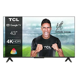 TCL TV LED 4K 108 cm HDR 43P731 Google TV