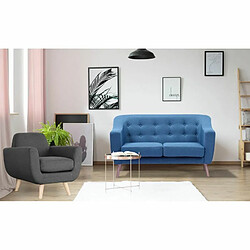 Paris Prix Fauteuil Design Miramas 81cm Gris Foncé pas cher