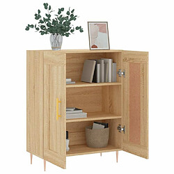 Acheter Maison Chic Buffet,Meuble de Rangement,commode pour salon,Cuisine chêne sonoma 69,5x34x90 cm bois d'ingénierie -MN86492