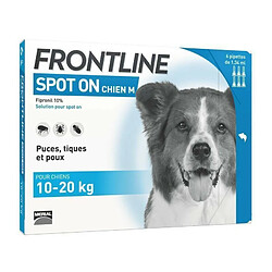 FRONTLINE Spot On chien 10-20kg - 6 pipettes 