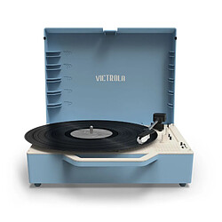 Tourne-disques Victrola Re-Spin Bleu pas cher