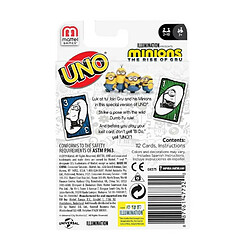 Acheter Mattel Games - Uno Minions 2 - Jeu de Cartes Famille - 7 ans et +