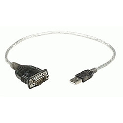 Avis Manhattan USB to Serial RS-232 USB A Gris