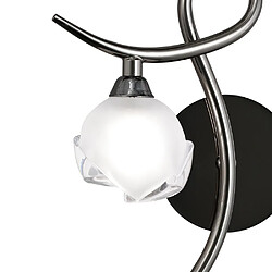 Avis Luminaire Center Applique murale Fragma Left avec interrupteur 1 Ampoule G9, chrome noir