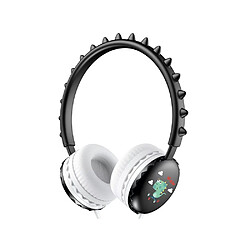 Eko Casque Audio Filaire pour Enfant 3.5mm Dino Edition Blanc / Noir 