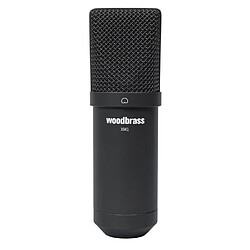 NC WOODBRASS XM1 Micro Voix et Instrument - Microphone XLR Cardioïde à Condensateur - Enregistrement Streaming Podcast Home Studio Mao