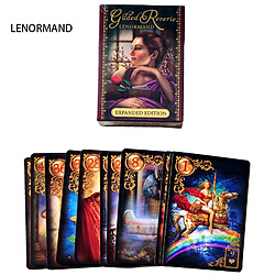 Acheter Universal Cartes Fortunes Mystérieuses Jeux de Tarot Divination Destin Licorne Cartes | Jeux de Cartes(Violet)