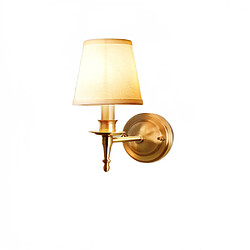 Universal Applique lumineuse en cuivre de luxe pour le salon, lampe en cuivre 220V E27 pour la salle à manger et la chambre à coucher sans source de lumière 