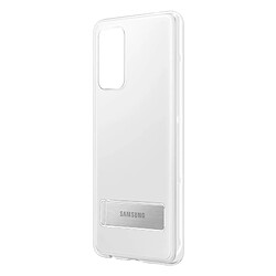 Coque Samsung Galaxy A72 Béquille Original Clear Standing Cover Transparent