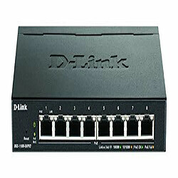 D-Link DGS-1100-08PV2 commutateur réseau Géré L2/L3 Gigabit Ethernet (10/100/1000) Connexion Ethernet, supportant