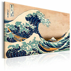 Paris Prix Tableau The Great Wave off Kanagawa Reproduction 80 x 120 cm 