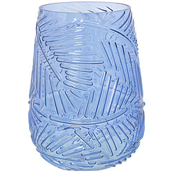 Vase Alexandra House Living Bleu Verre 17 x 17 x 23 cm