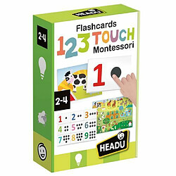 Jeu éducatif Headu Flashcards 123 Touch Montessori 